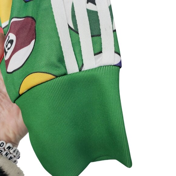 Rare Jeremy Scott x Adidas Green Billiards Track Jacket Pool Balls 2012 - Picture 8 of 15